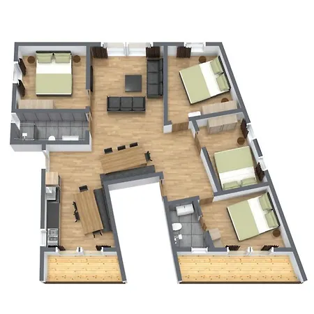 Appart hôtel Herzblick Gmbh *